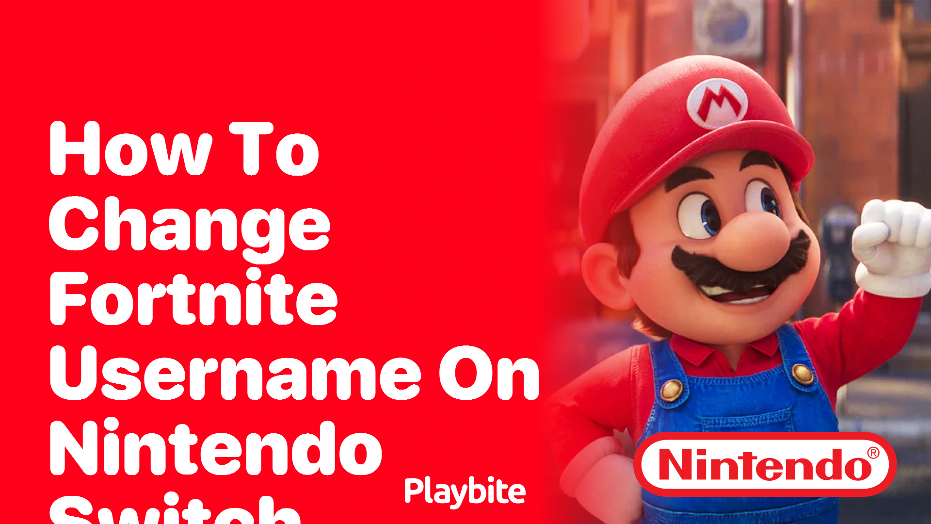 How to Change Your Fortnite Username on Nintendo Switch - Playbite