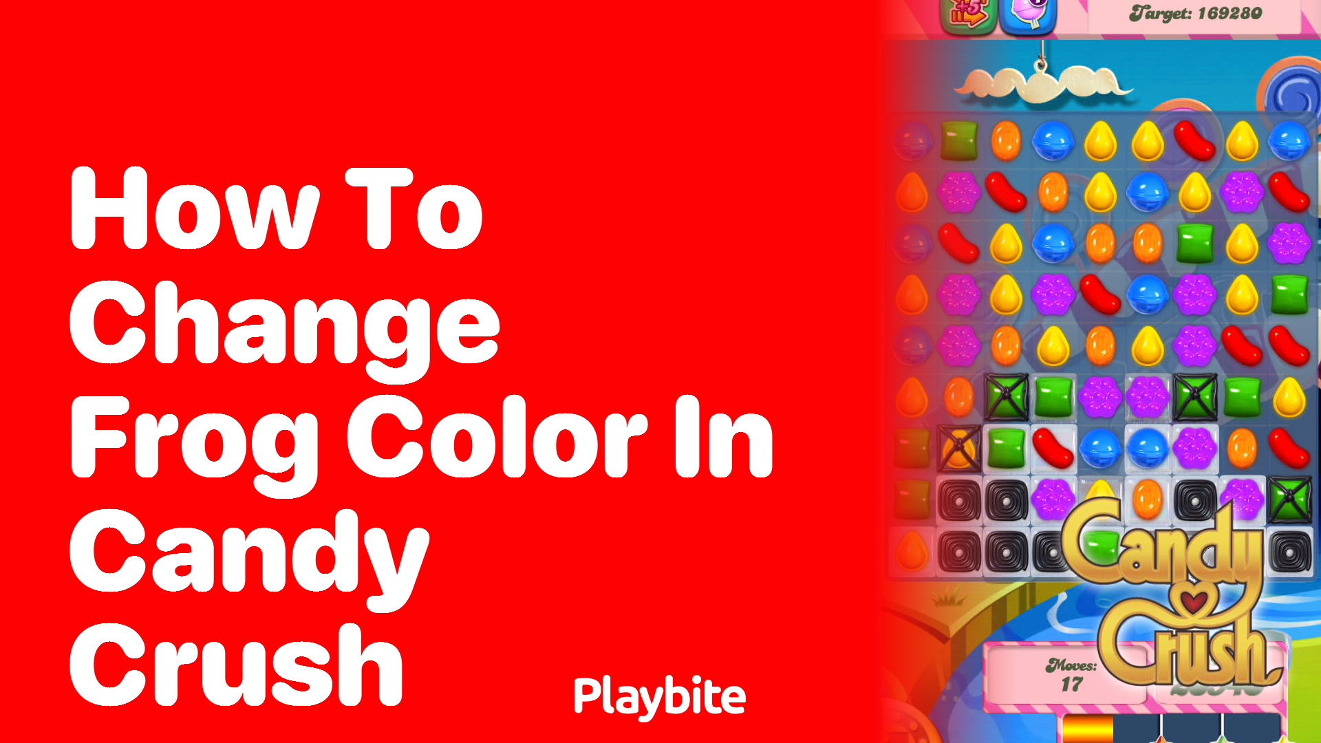 How to Change Frog Color in Candy Crush