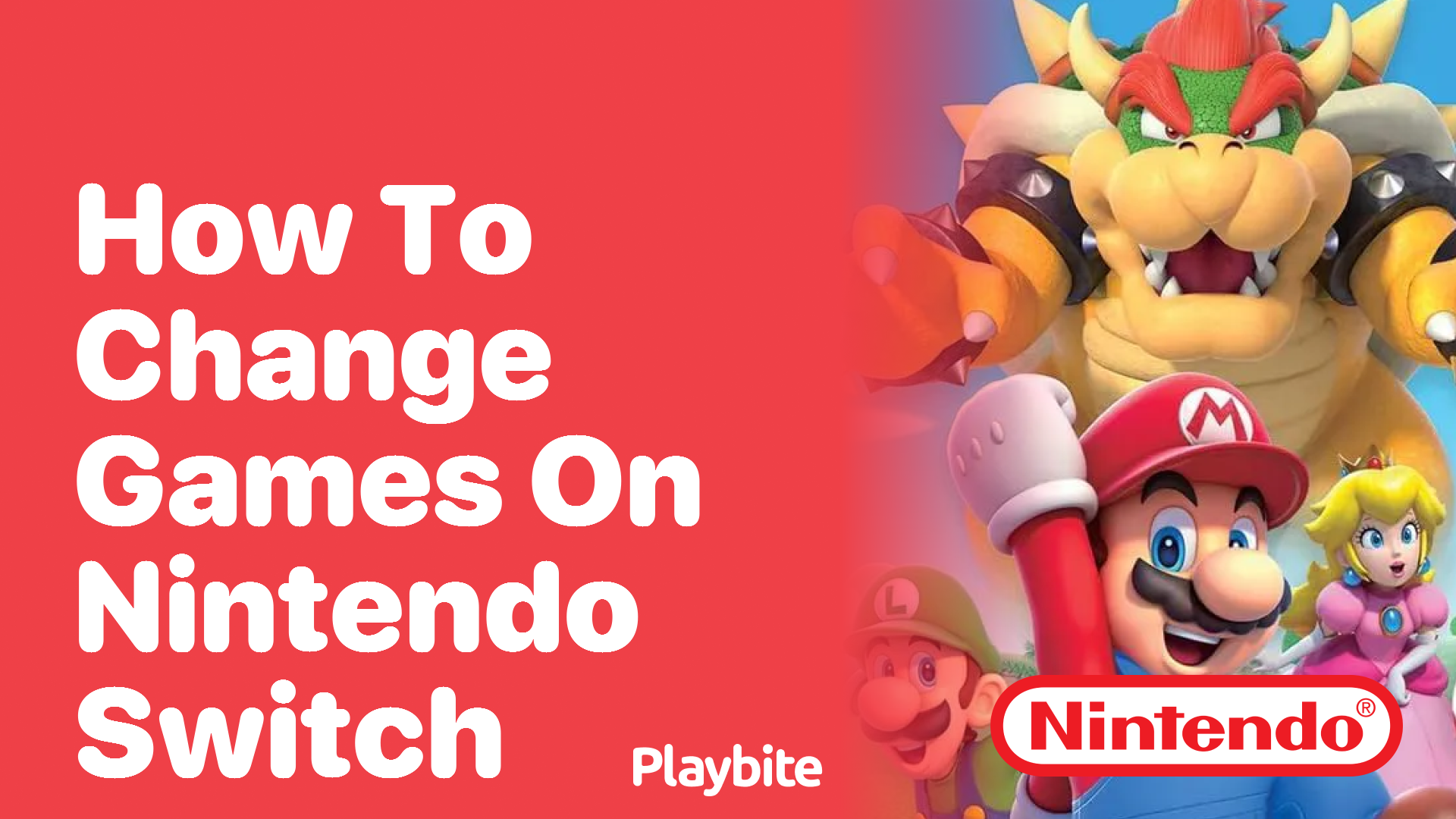 How to Change Games on Nintendo Switch - Playbite