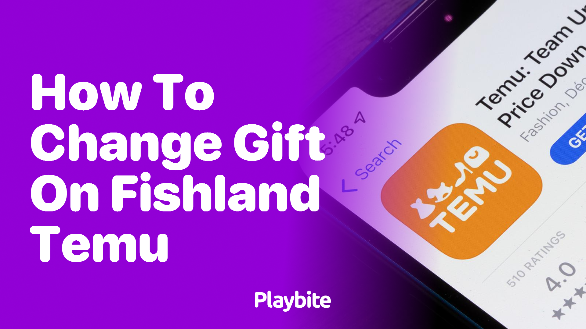 How to Change Your Gift on Fishland in Temu