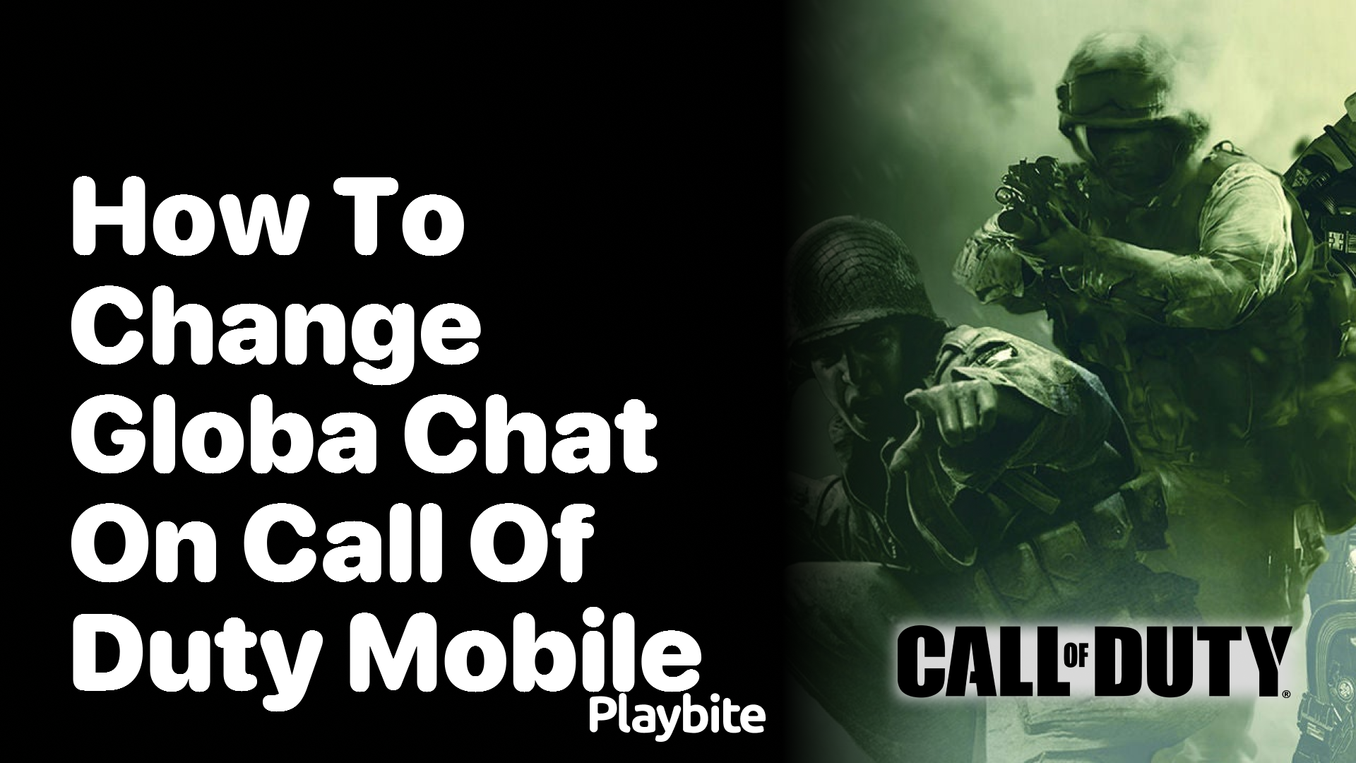 How to Change Global Chat on Call of Duty Mobile