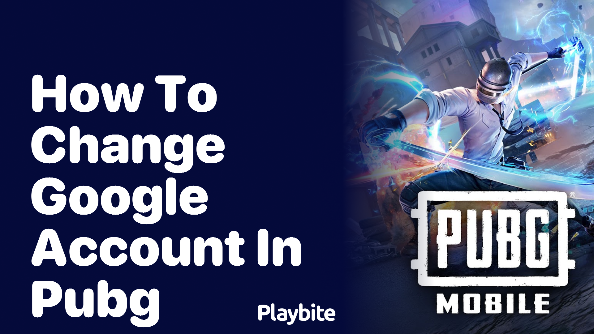 How to Change Your Google Account in PUBG Mobile