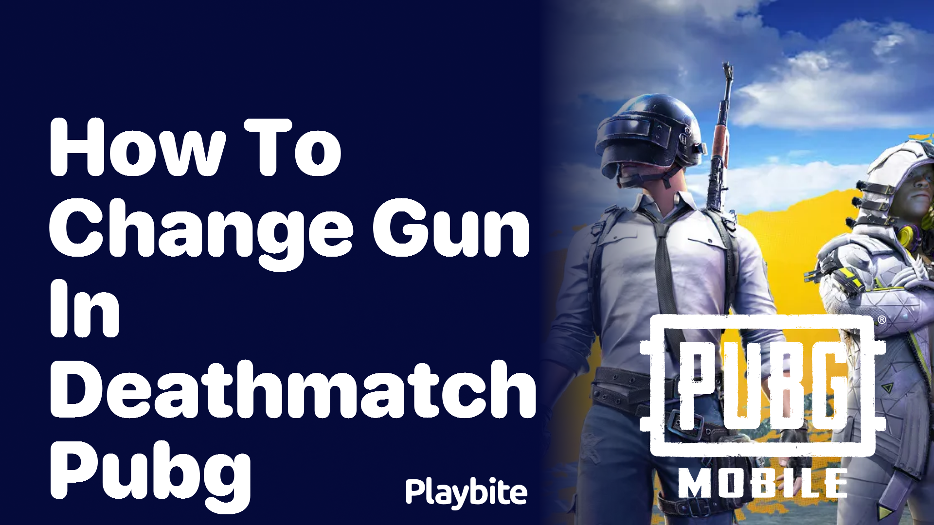 How to Change Your Gun in PUBG Mobile Deathmatch