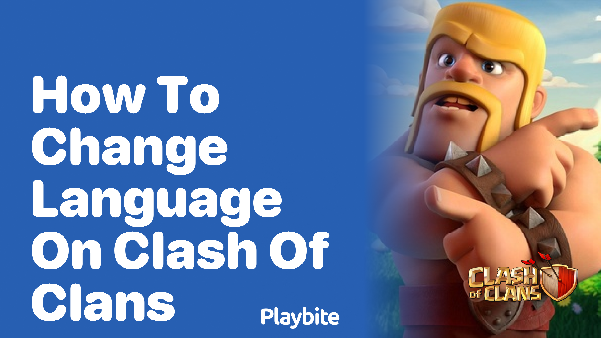 How to Change Language on Clash of Clans