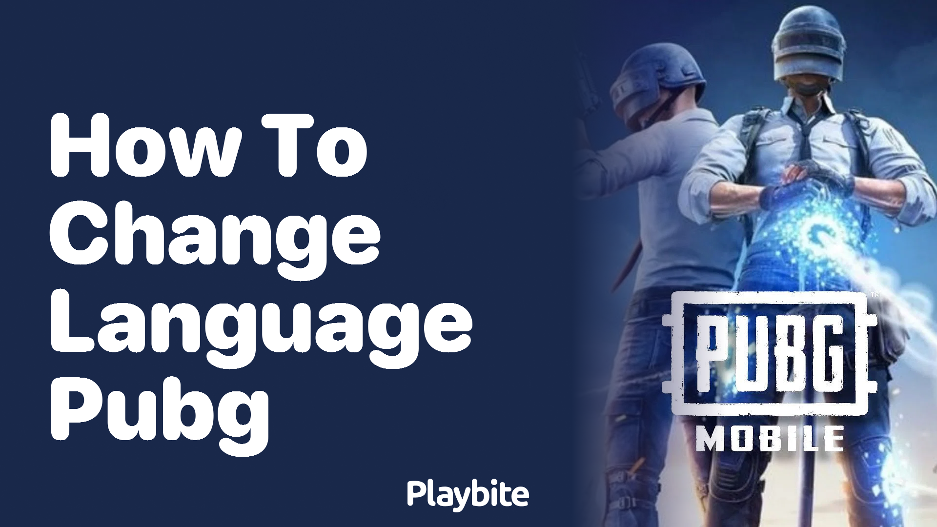 How to Change Language in PUBG Mobile