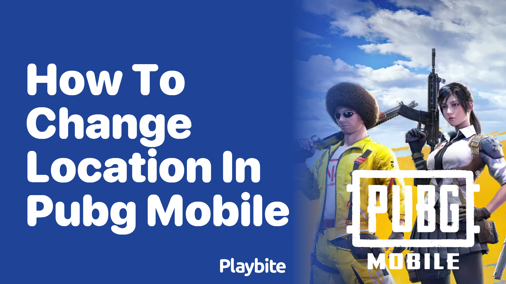 How to Change Your Location in PUBG Mobile