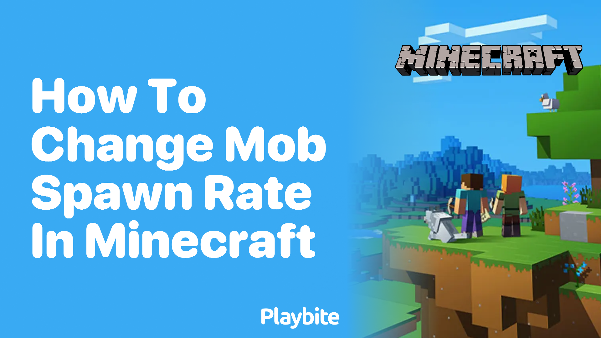 How to Change Mob Spawn Rate in Minecraft