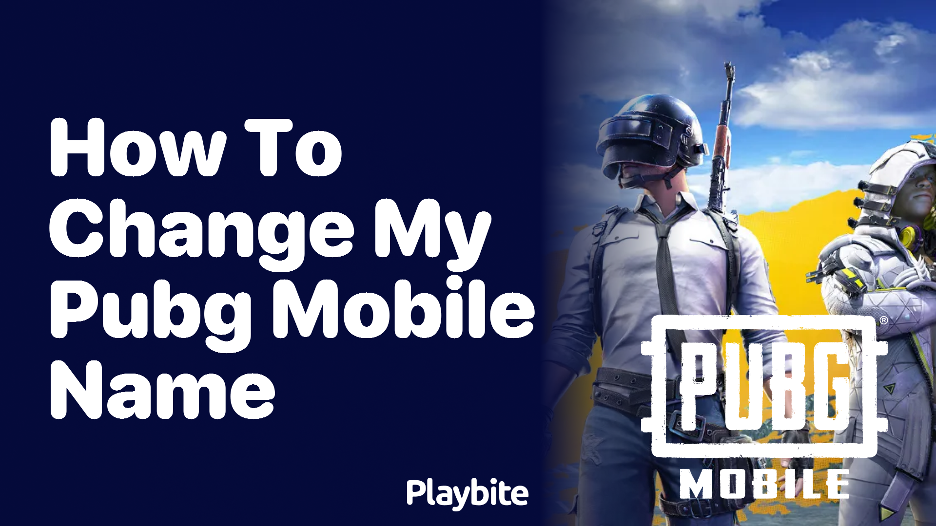 How to Change Your PUBG Mobile Name: A Simple Guide