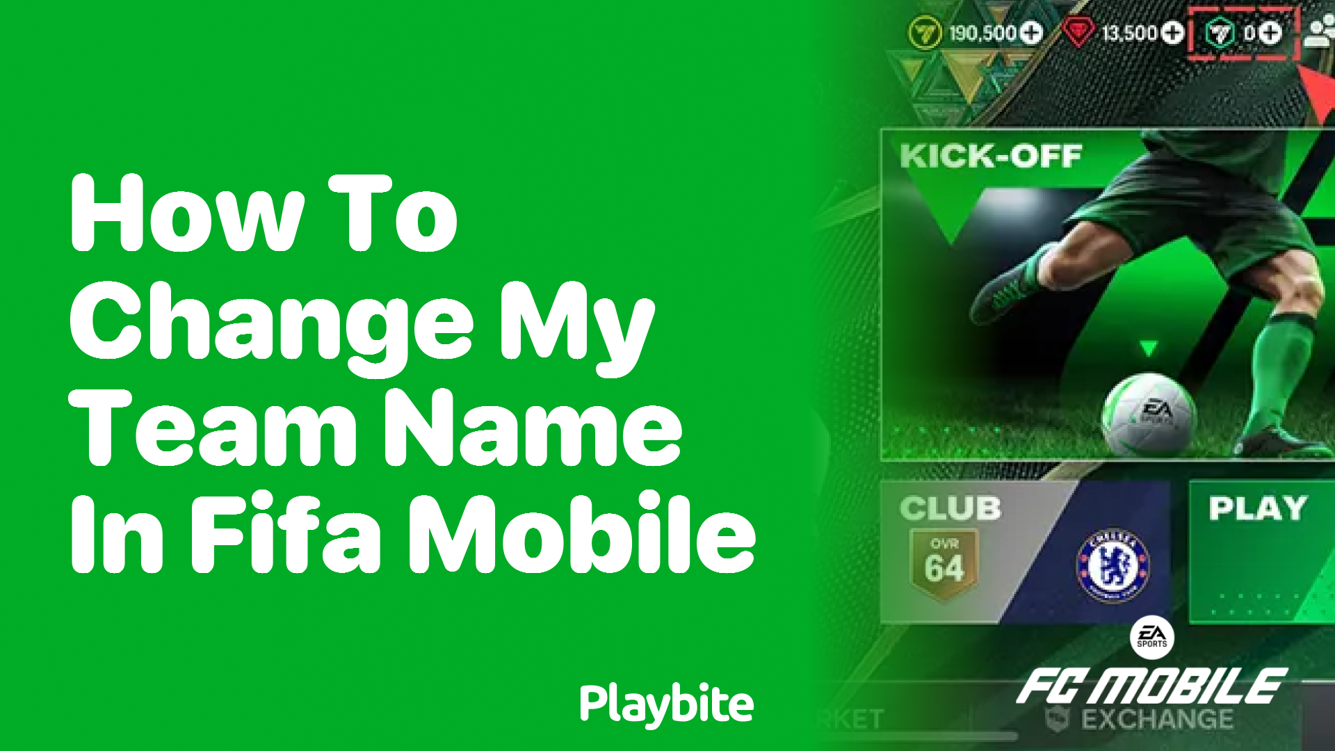 How to Change Your Team Name in FIFA Mobile