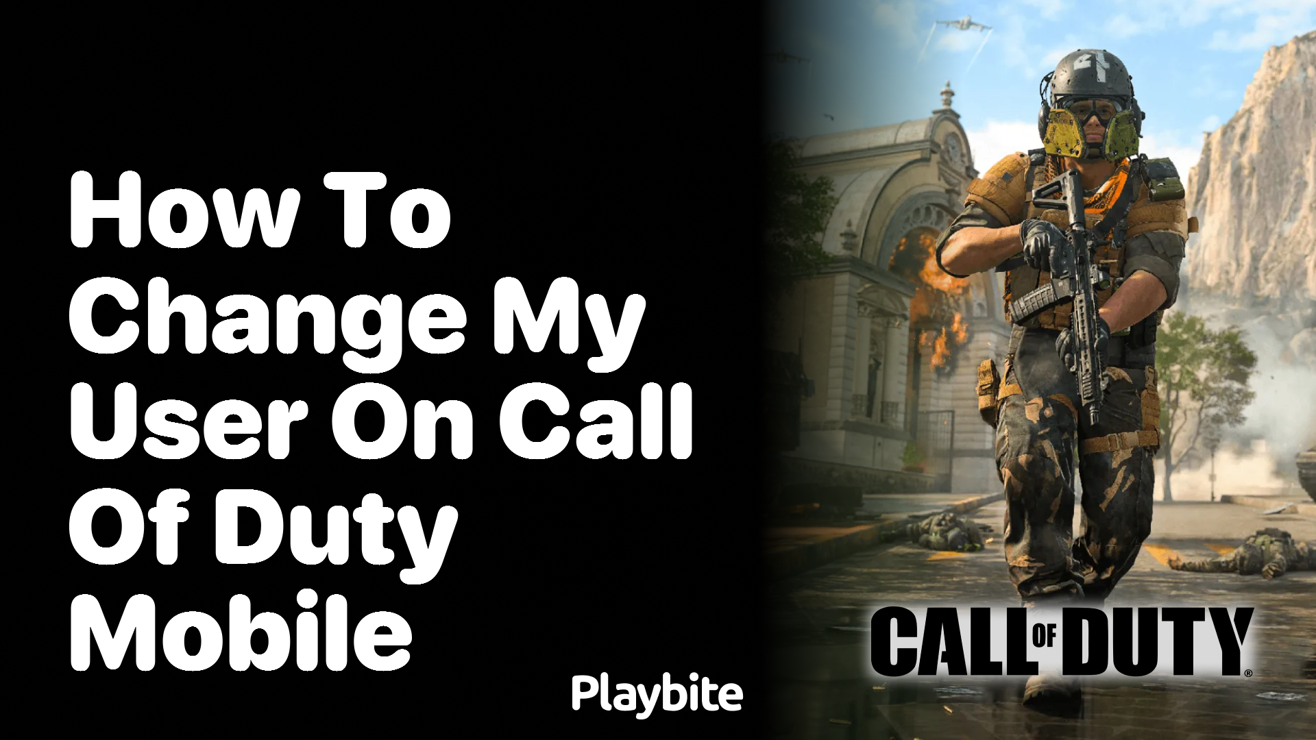 How to Change Your User on Call of Duty Mobile