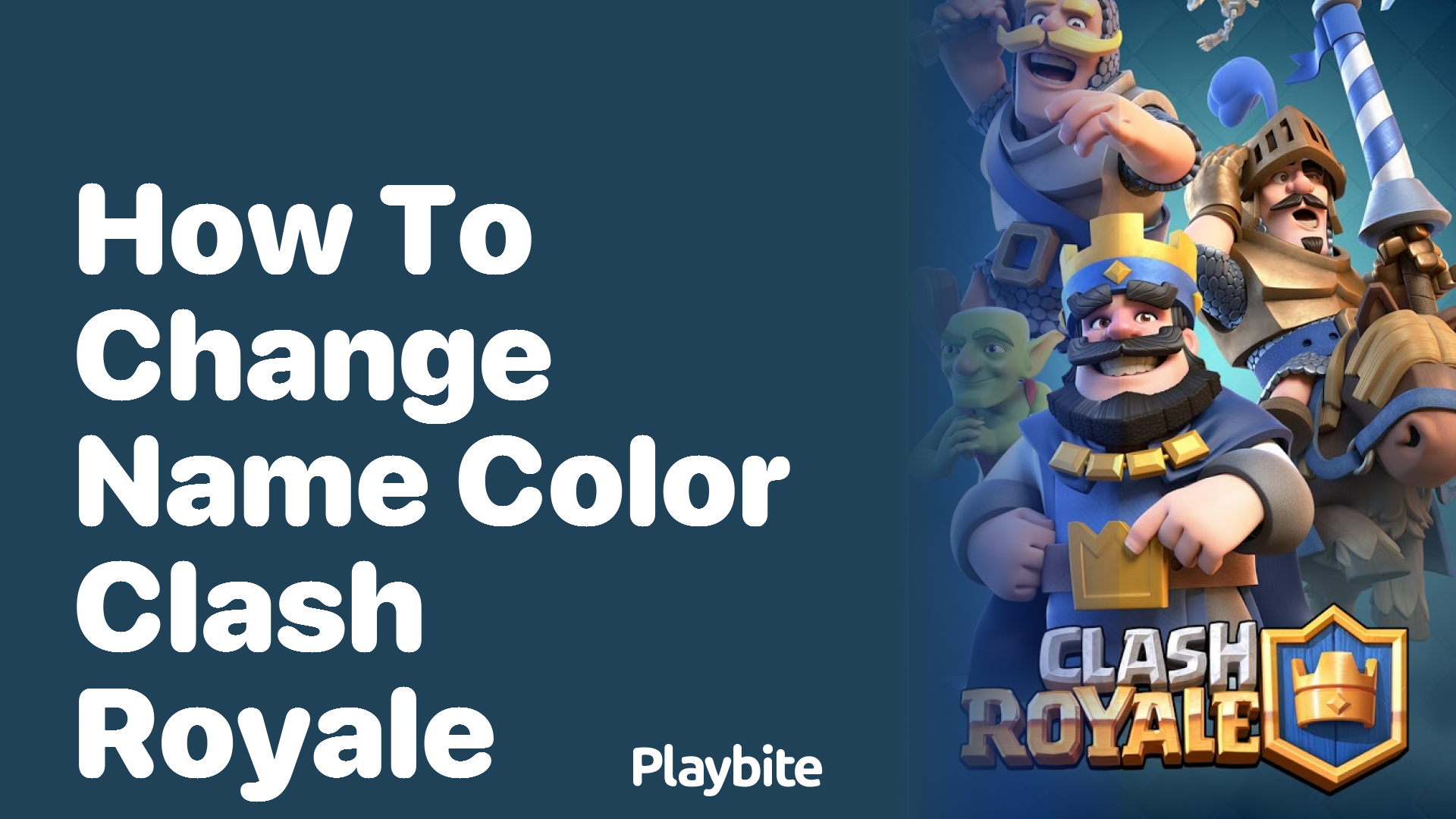 How to Change Name Color in Clash Royale