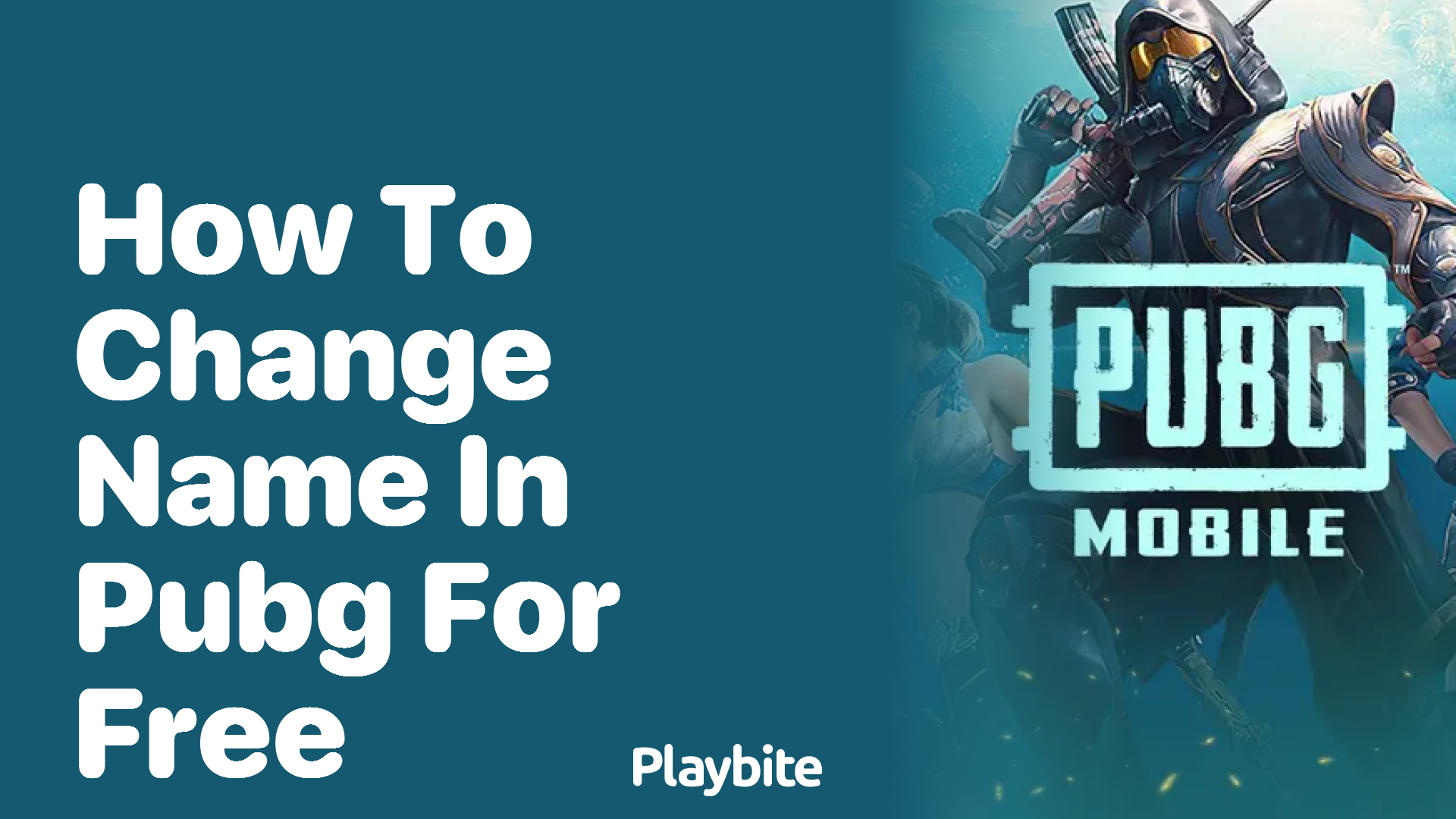 How to change your name in PUBG for free