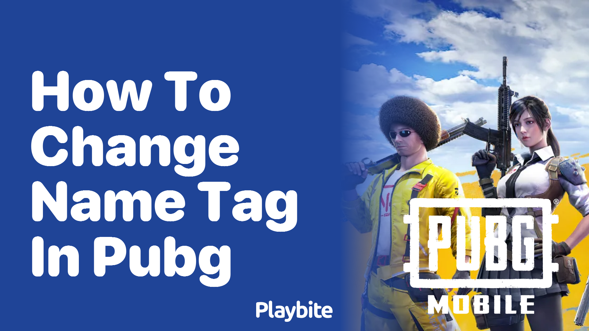 How to Change Your Name Tag in PUBG Mobile