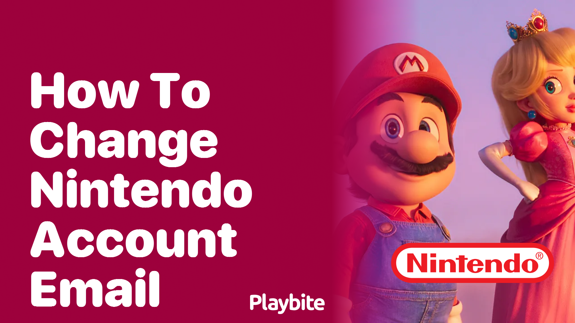 How to Change Your Nintendo Account Email