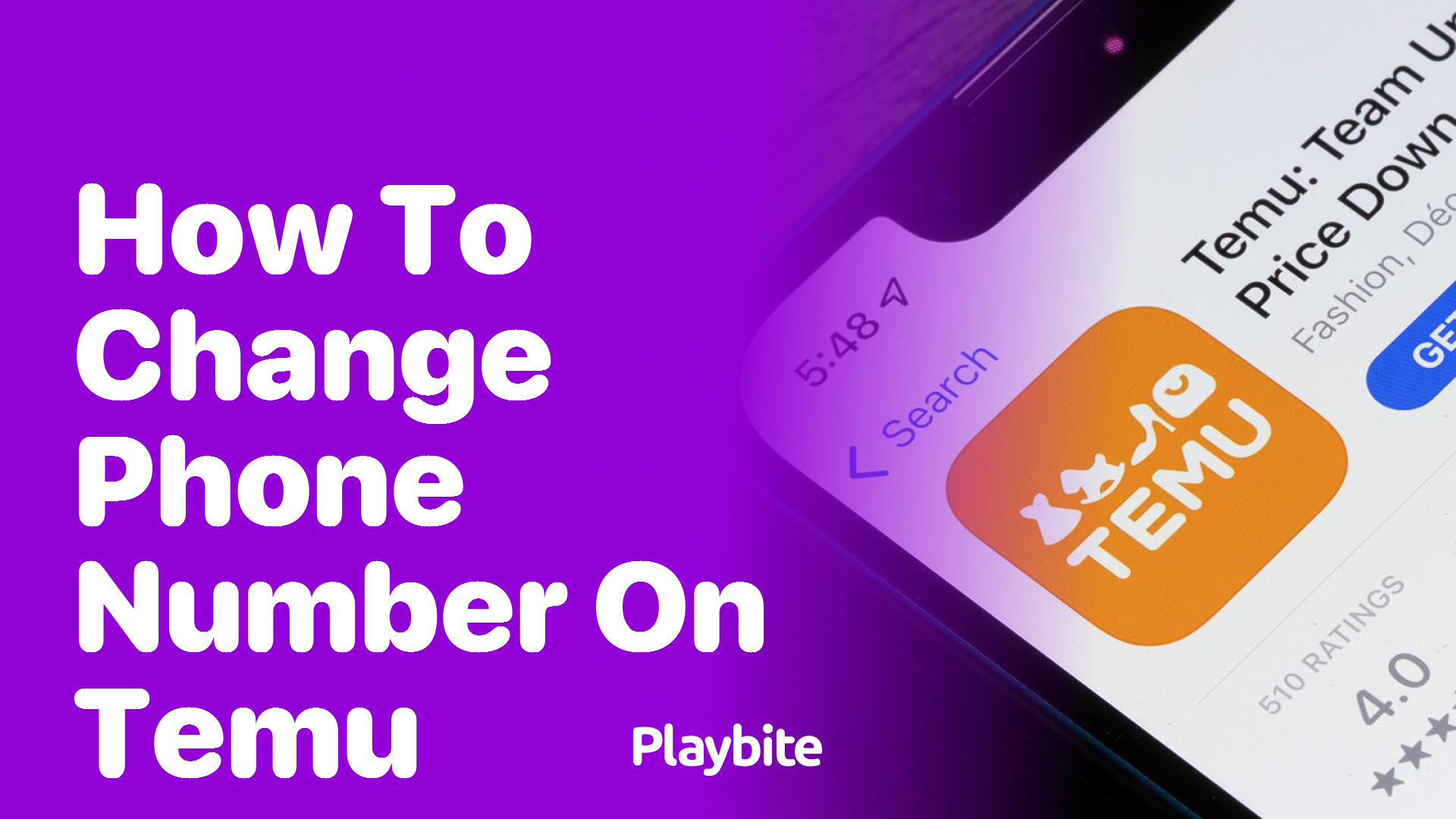 How to Change Your Phone Number on Temu