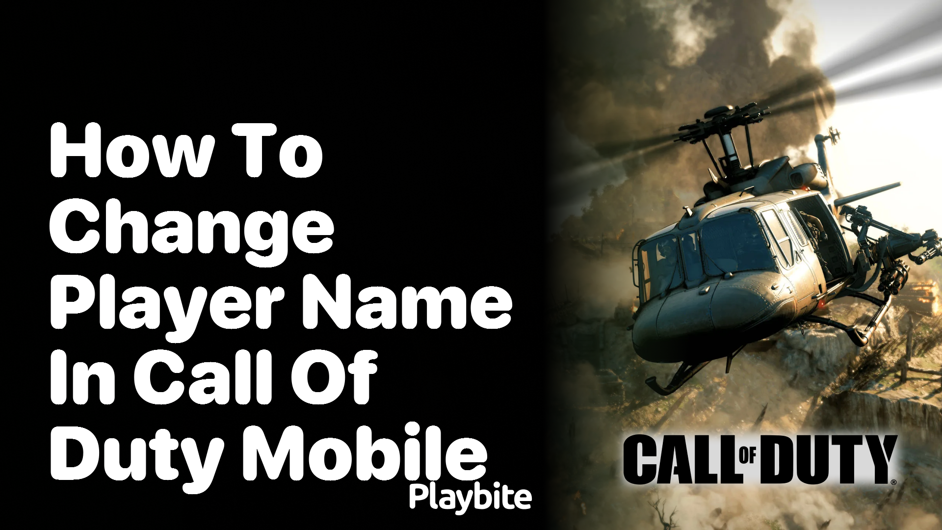 How to Change Your Player Name in Call of Duty Mobile