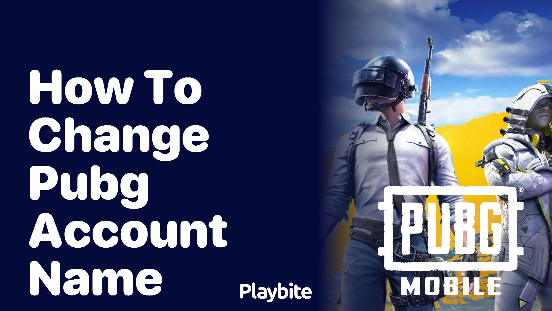 How to Change Your PUBG Account Name: A Simple Guide