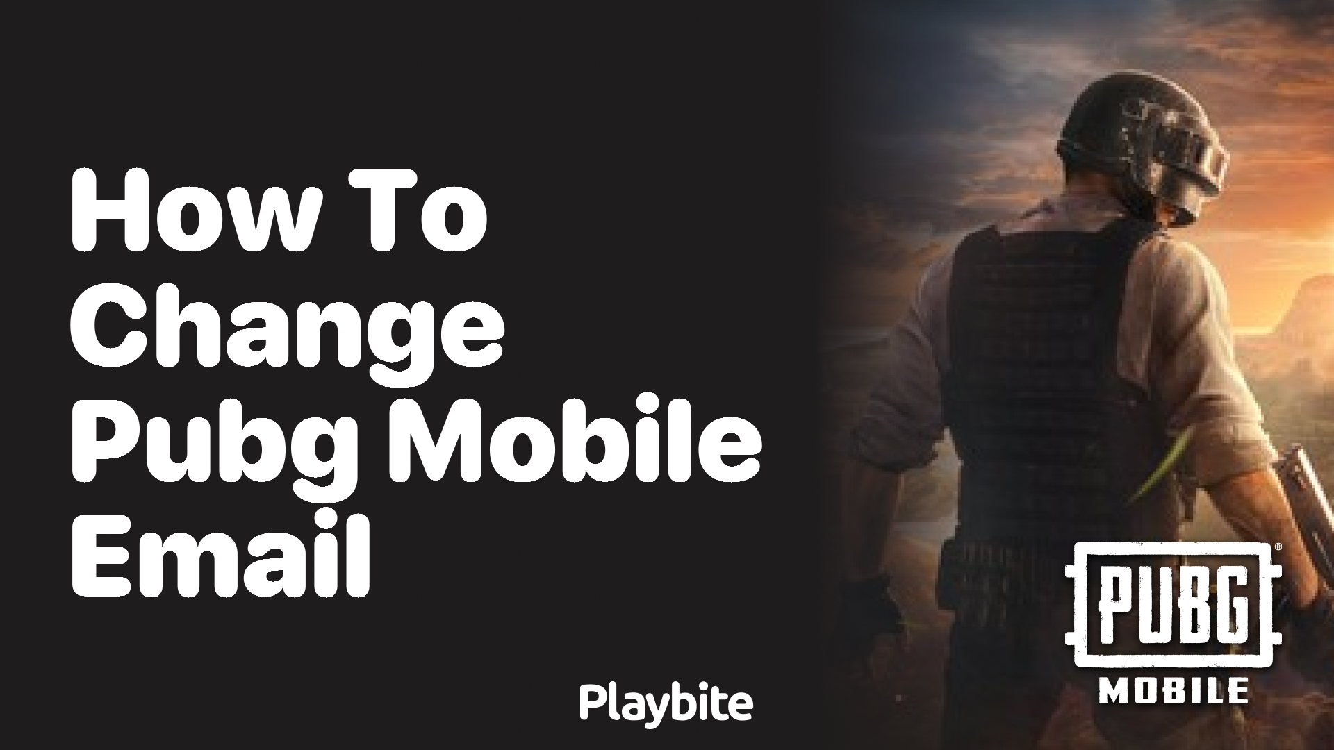 How to Change Your Email in PUBG Mobile