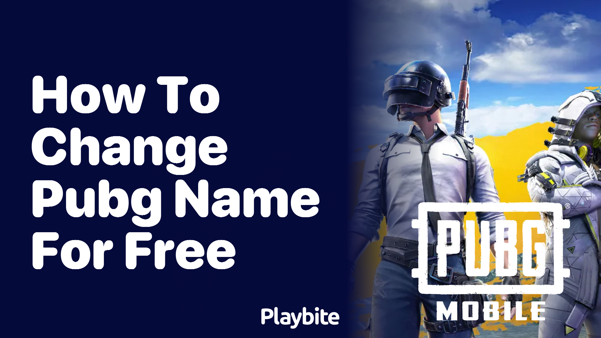 How to Change Your PUBG Name for Free