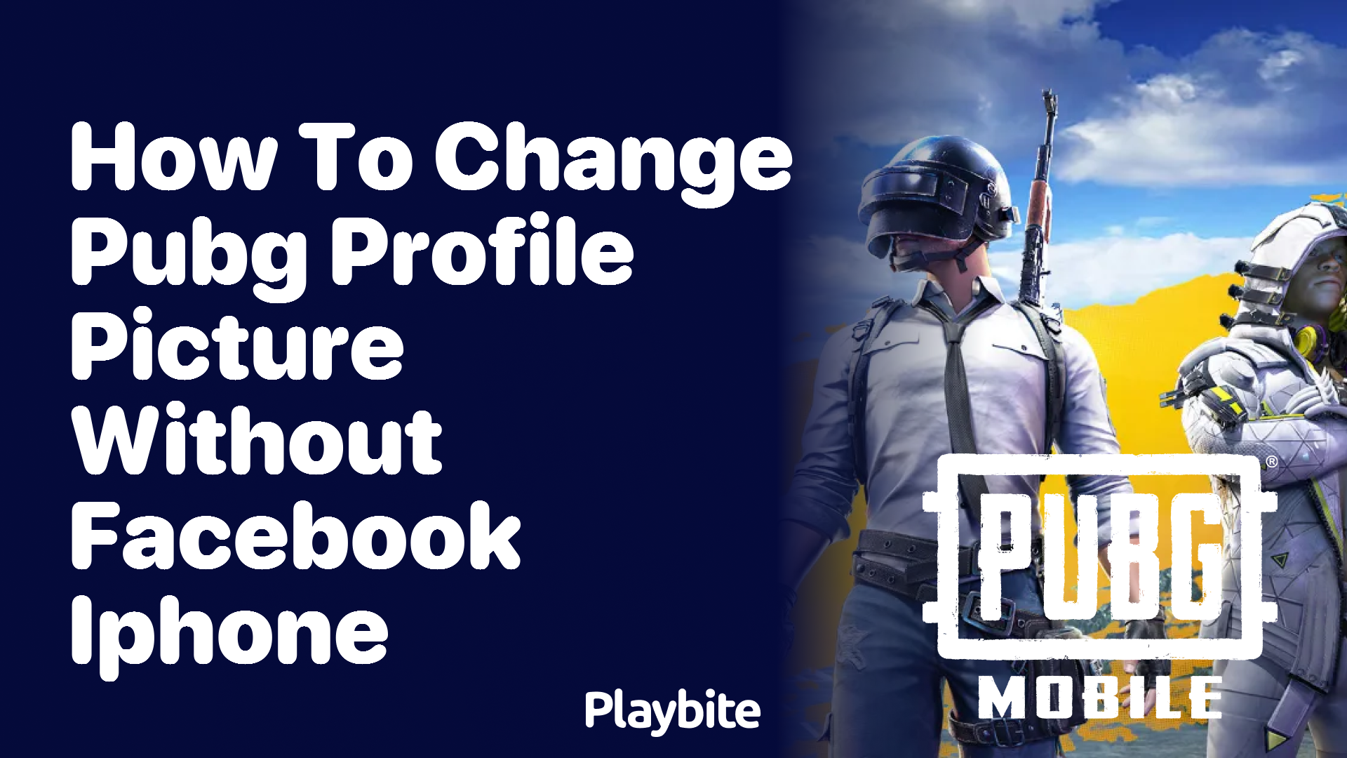 How to Change Your PUBG Profile Picture Without Facebook on iPhone