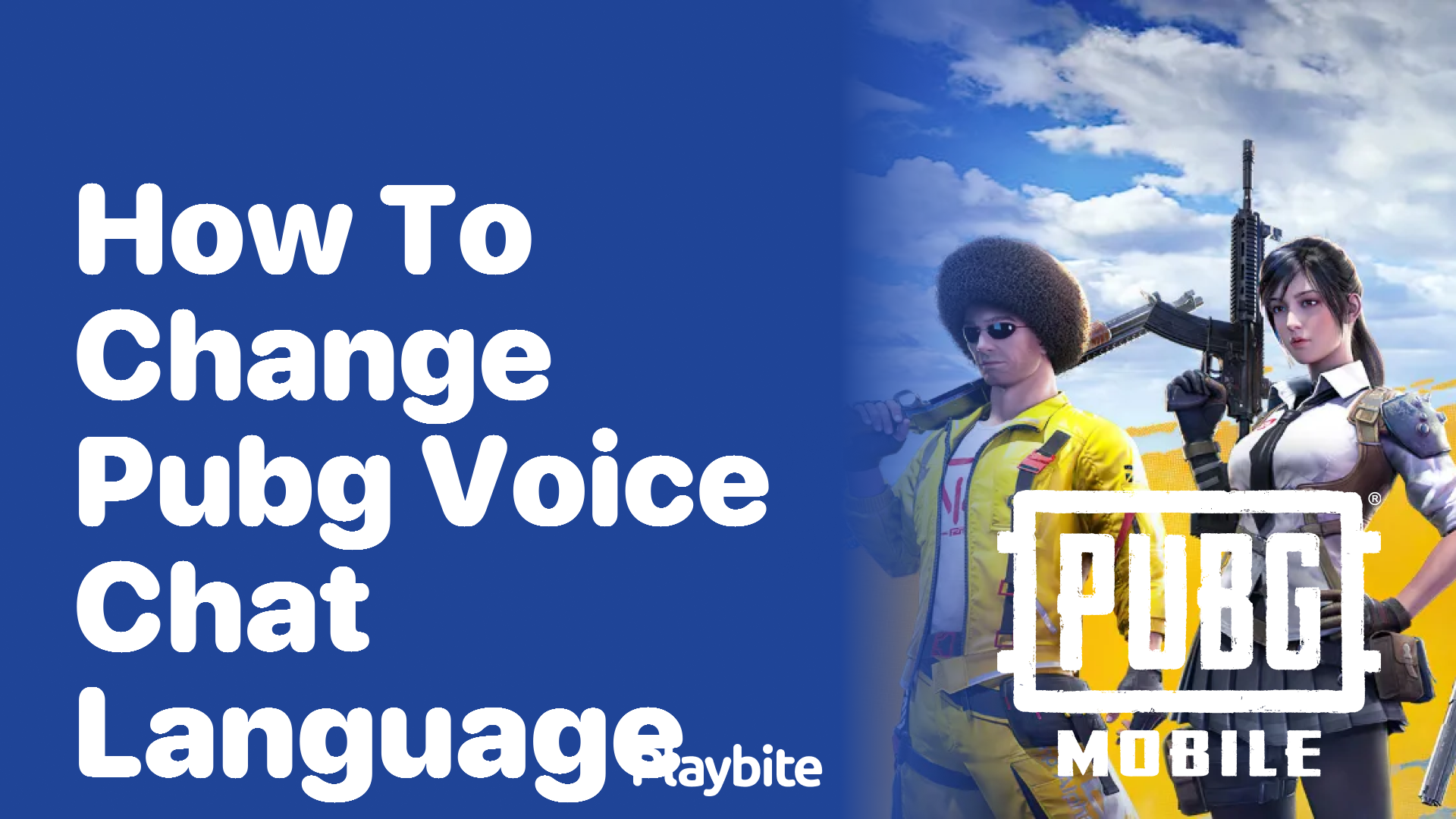 How to change the PUBG voice chat language: a simple guide