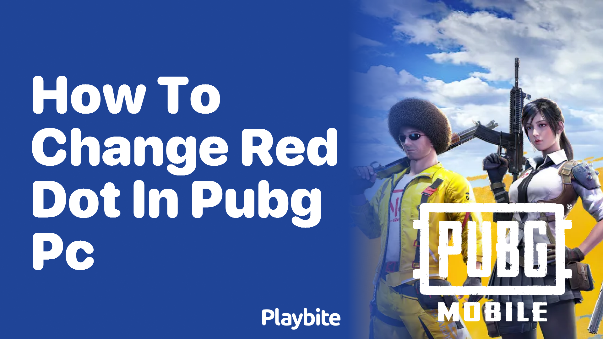 How to Change the Red Dot in PUBG PC