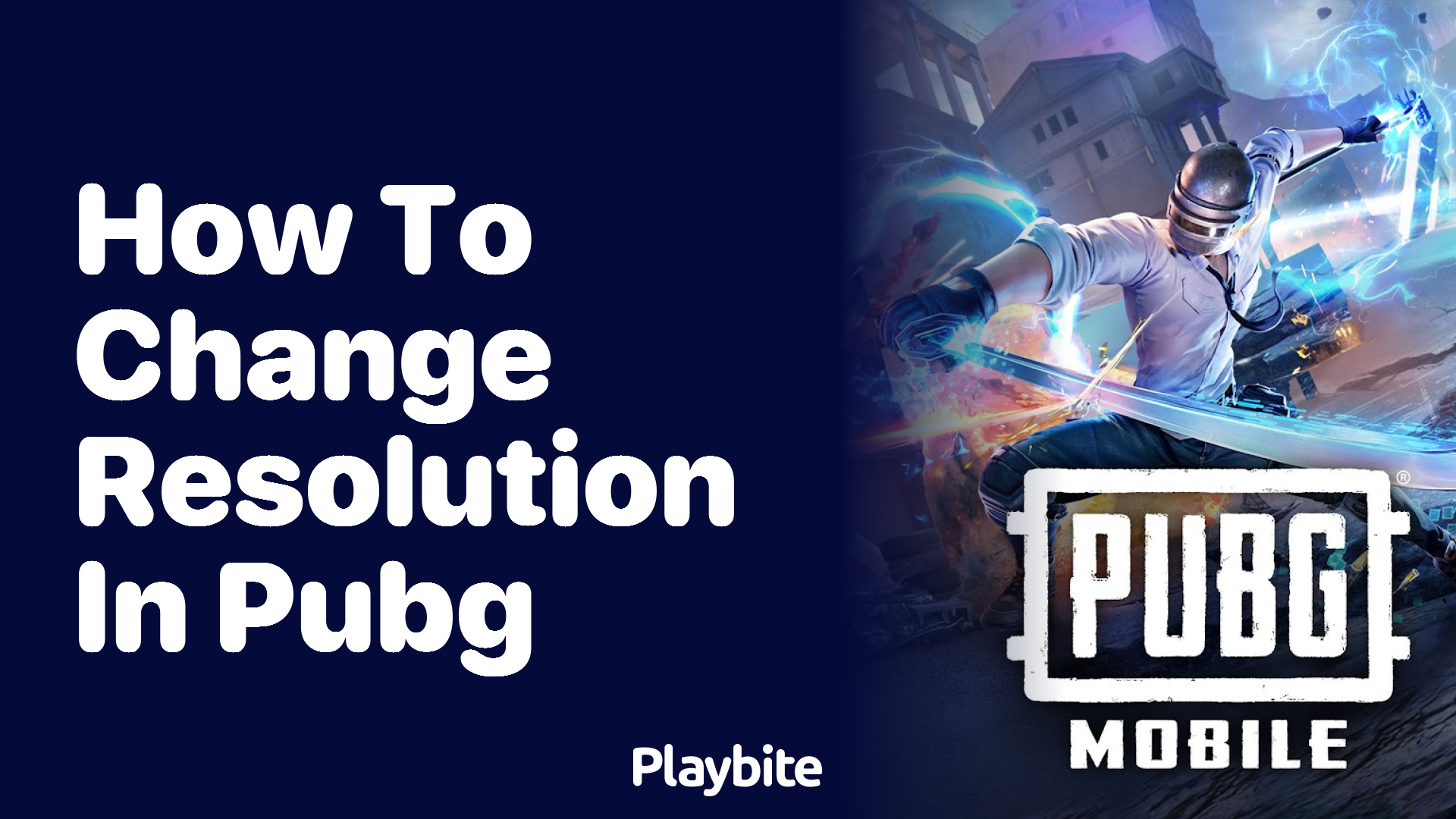 How to Change Resolution in PUBG Mobile