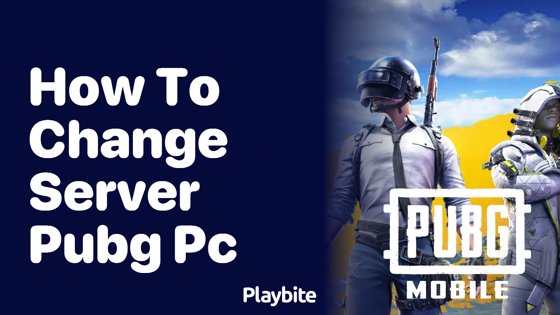 How to Change Your Server in PUBG Mobile