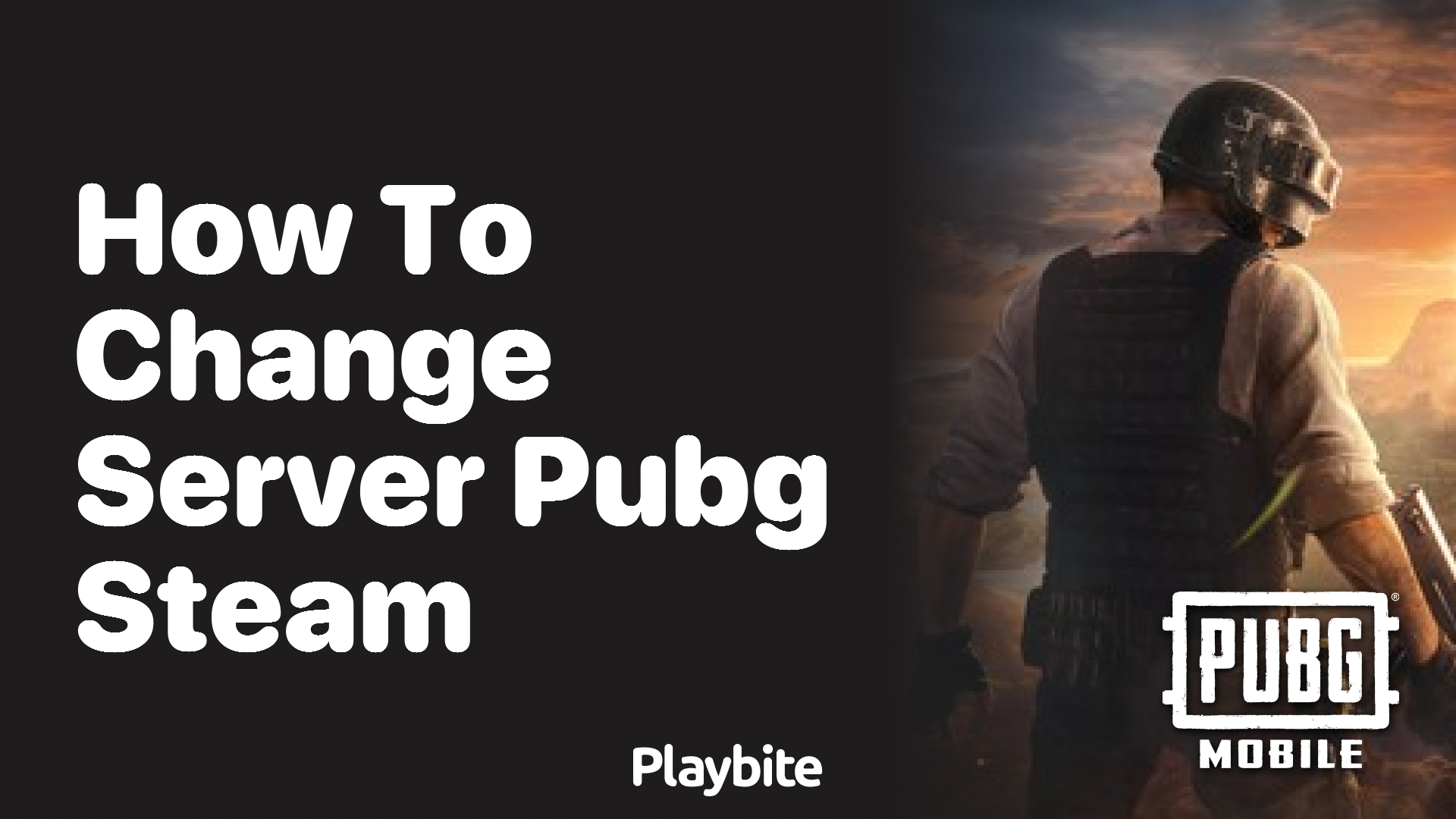 How to Change Server in PUBG Steam?