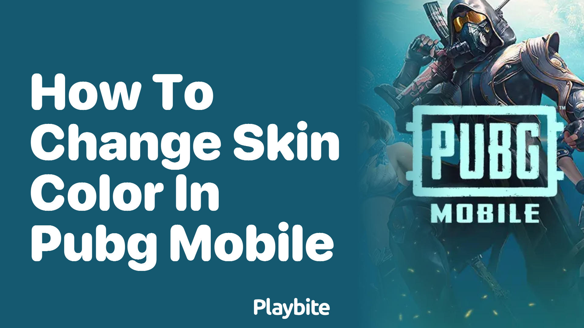 How to Change Skin Color in PUBG Mobile