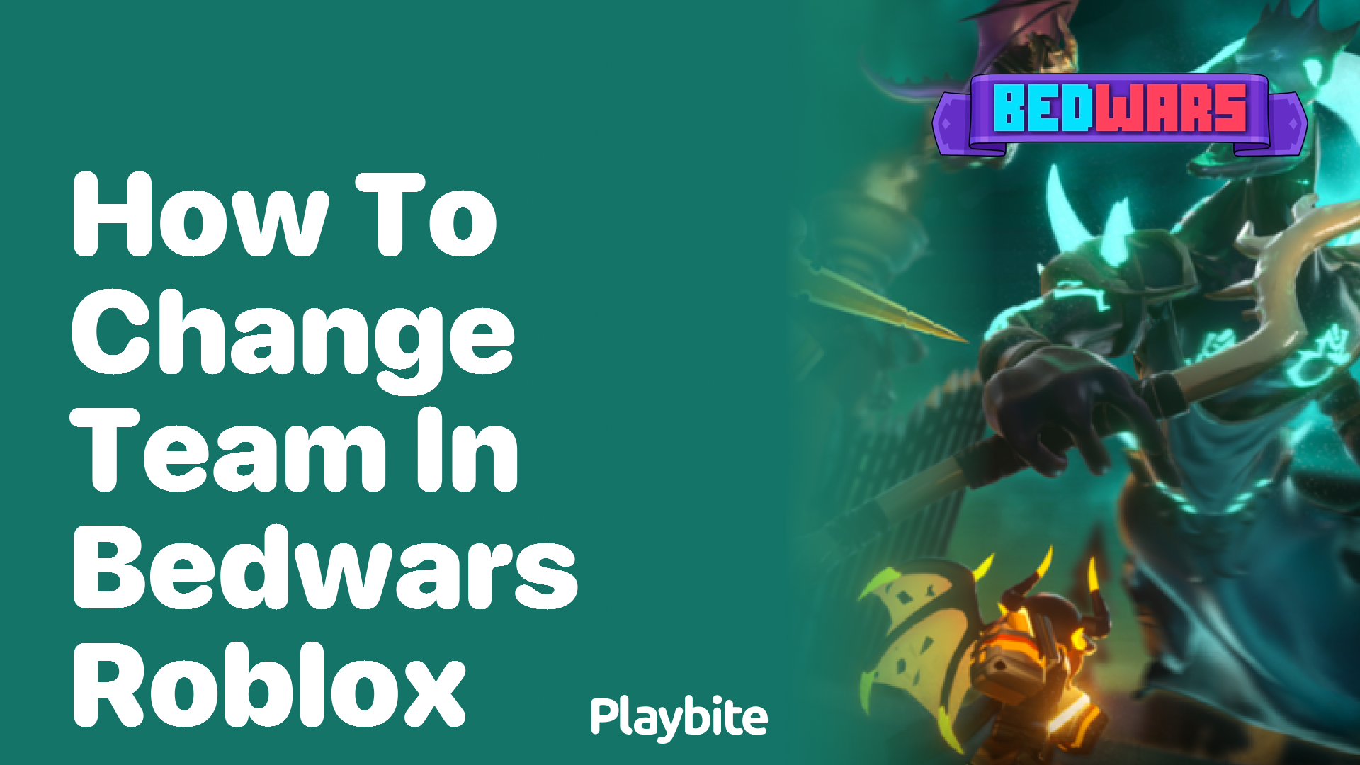 How to Change Team in Bedwars Roblox