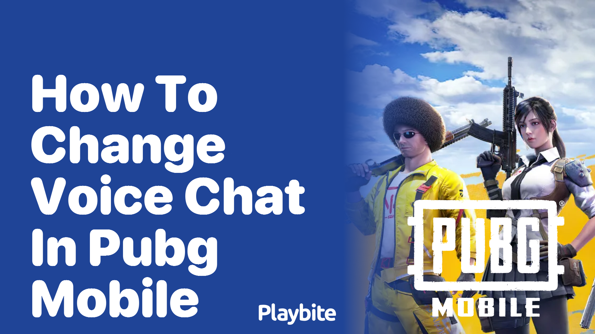 How to Change Voice Chat in PUBG Mobile