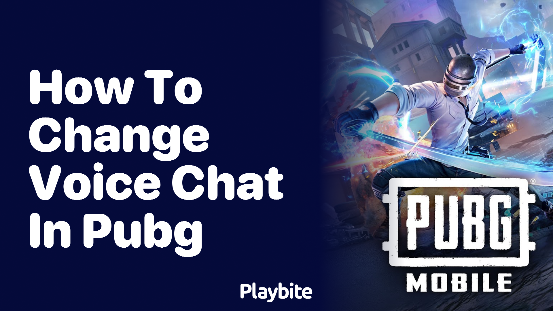 How to Change Voice Chat in PUBG