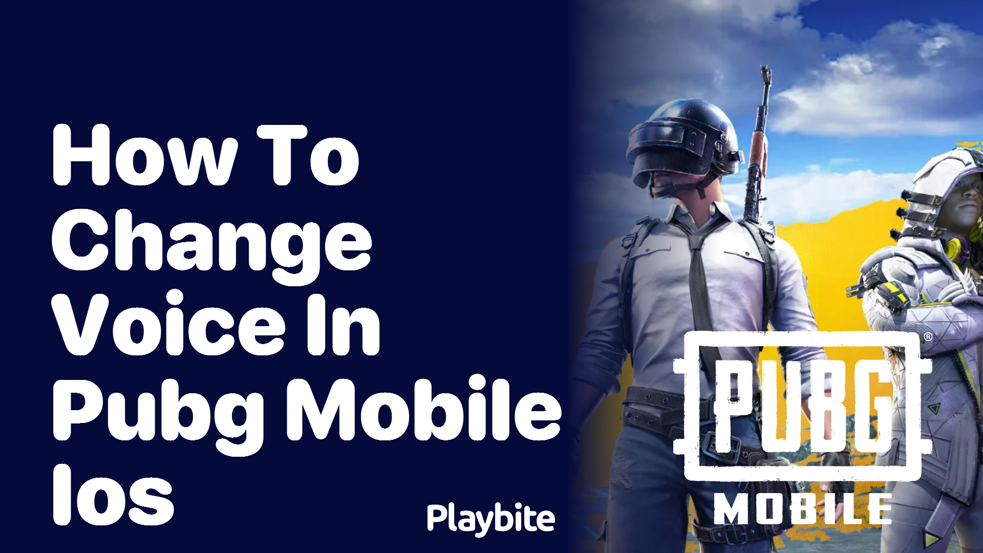 How to Change Your Voice in PUBG Mobile on iOS