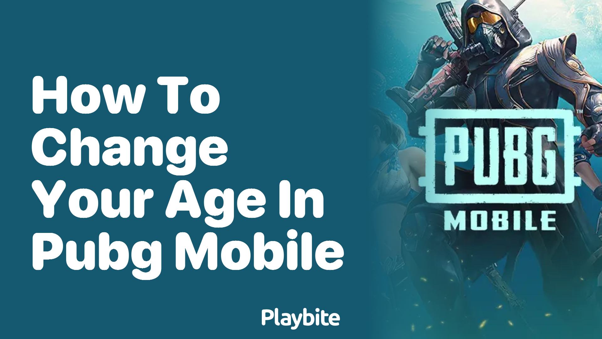 How to Change Your Age in PUBG Mobile