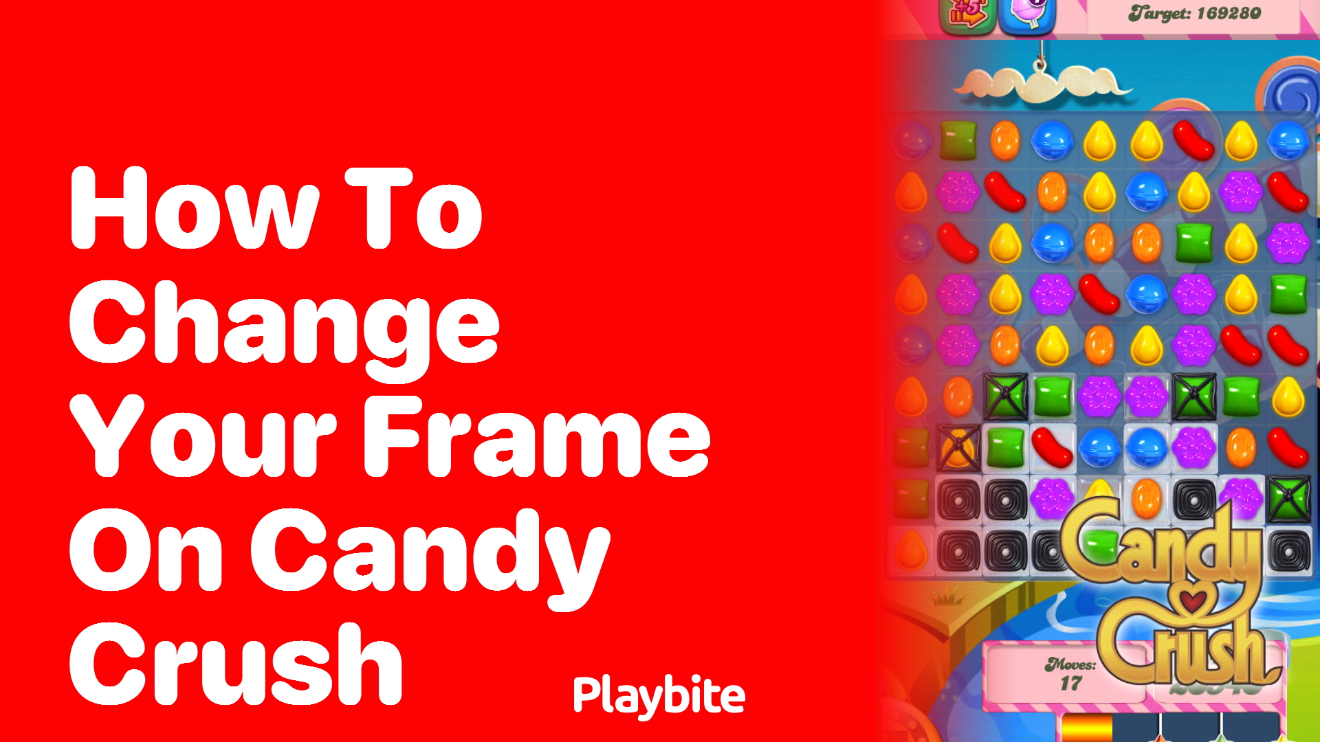 How to Change Your Frame on Candy Crush