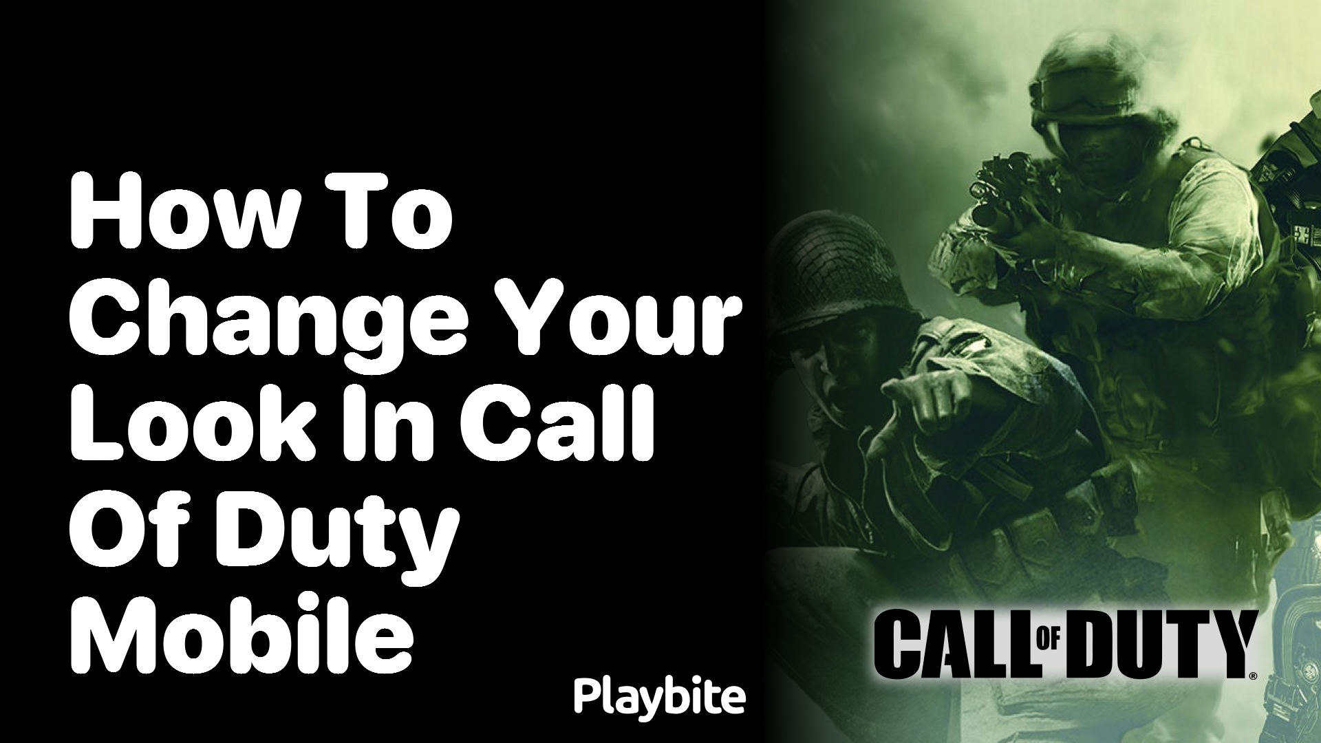 How to Change Your Look in Call of Duty Mobile