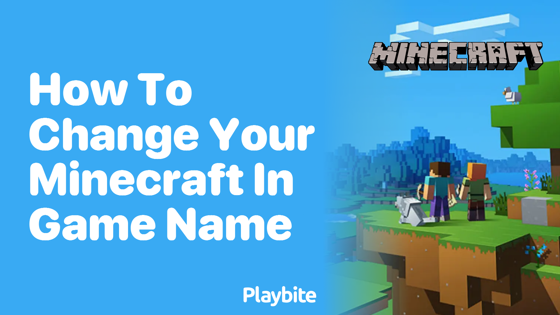 How to Change Your Minecraft In-Game Name