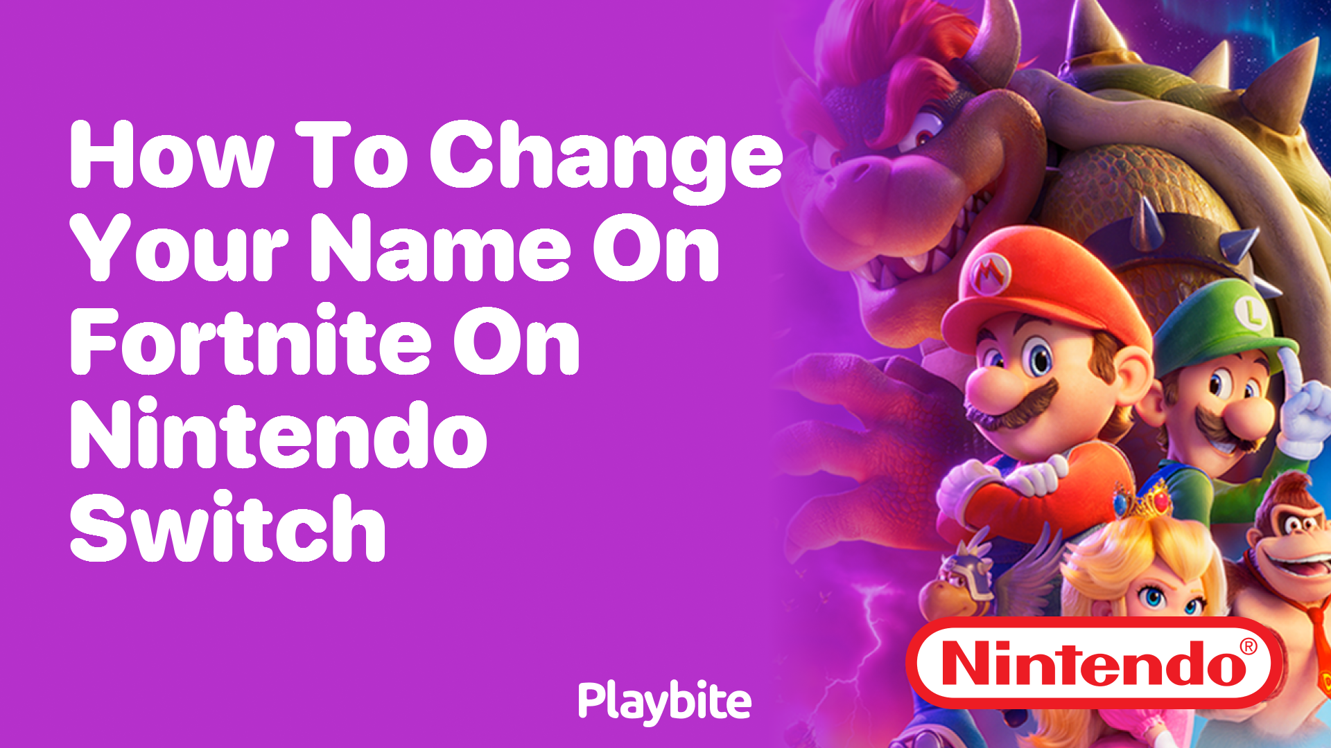 How to Change Your Name on Fortnite on Nintendo Switch