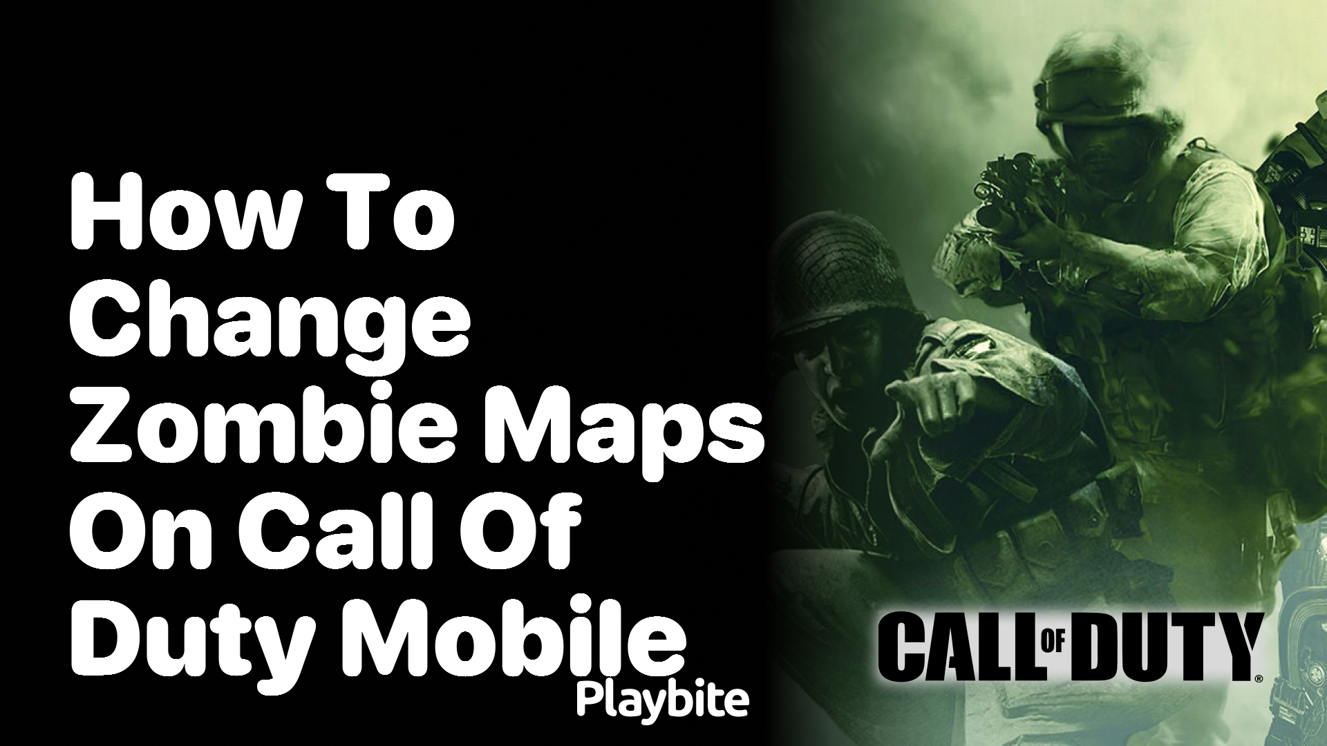 How to Change Zombie Maps on Call of Duty Mobile