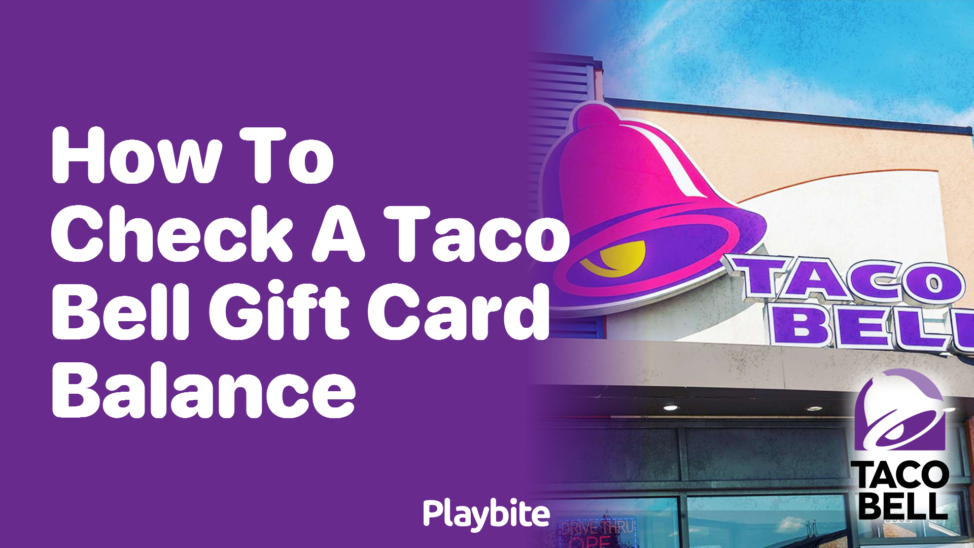 How to Check Your Taco Bell Gift Card Balance