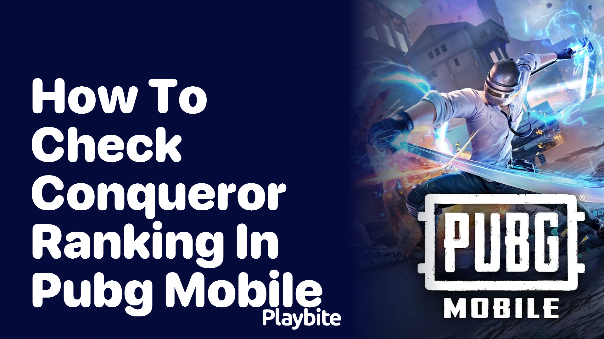 How to Check Conqueror Ranking in PUBG Mobile