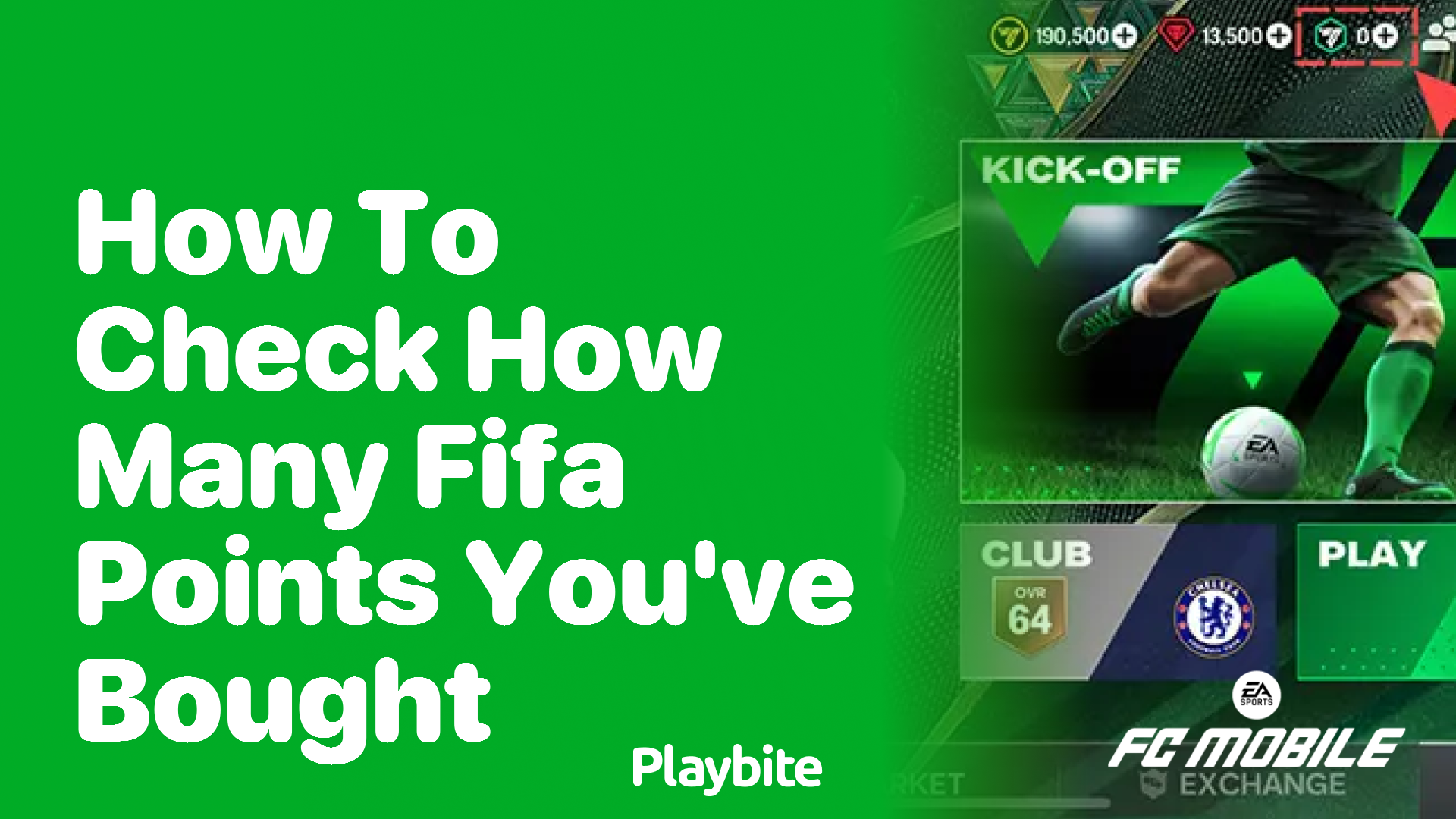 How to Check How Many FIFA Points You&#8217;ve Bought in EA Sports FC Mobile