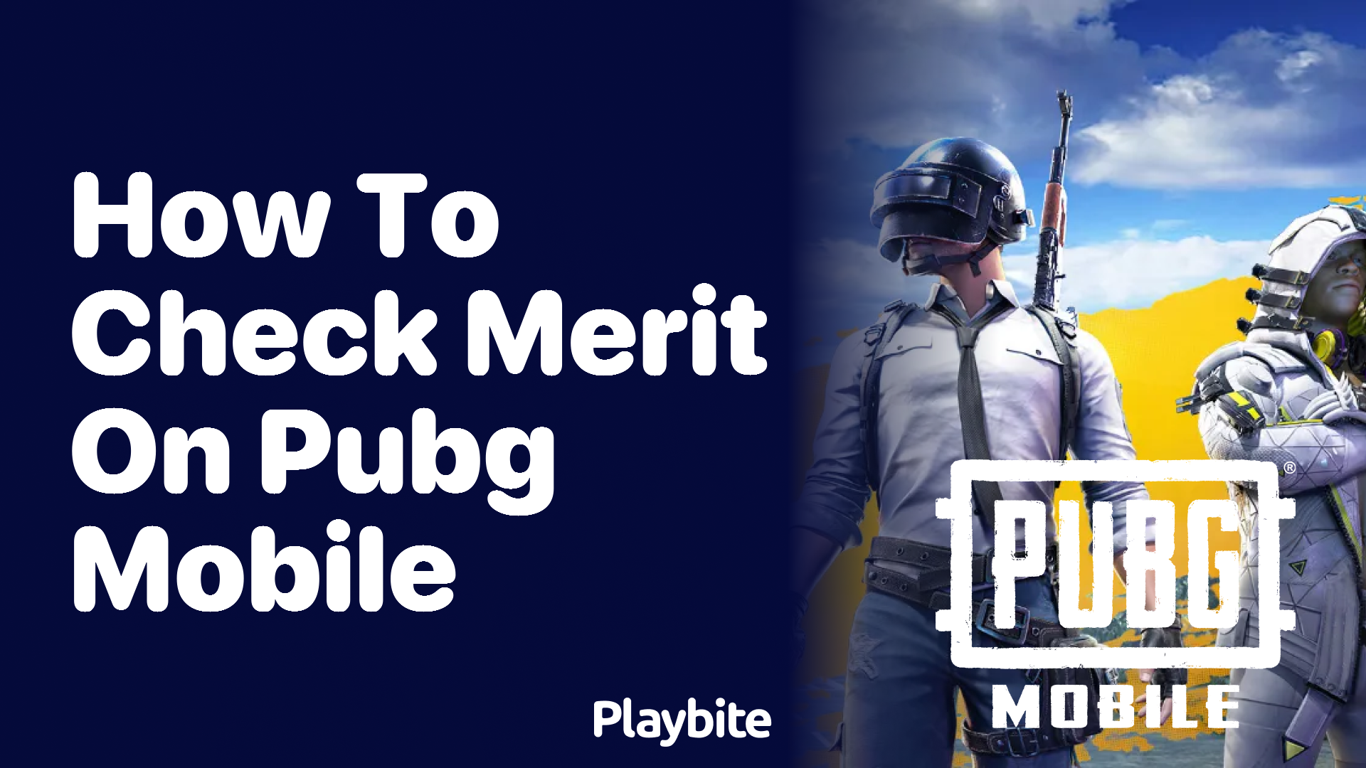 How to Check Merit on PUBG Mobile