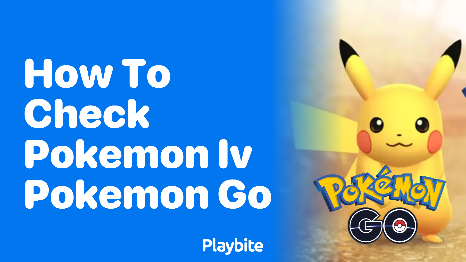 How to Check Pokemon IV in Pokemon GO