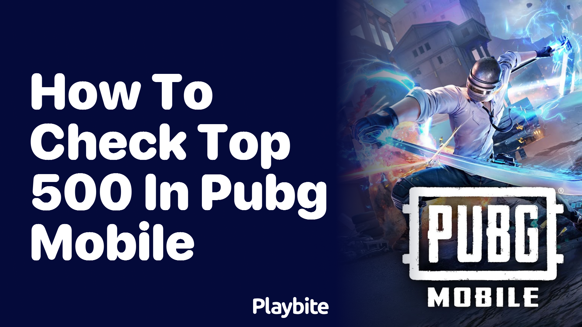 How to Check the Top 500 in PUBG Mobile