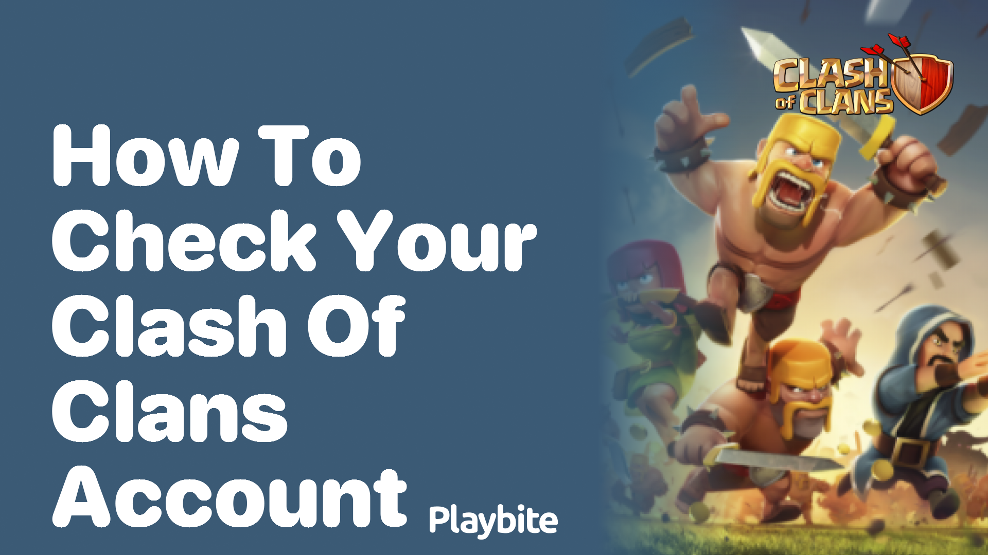 How to Check Your Clash of Clans Account