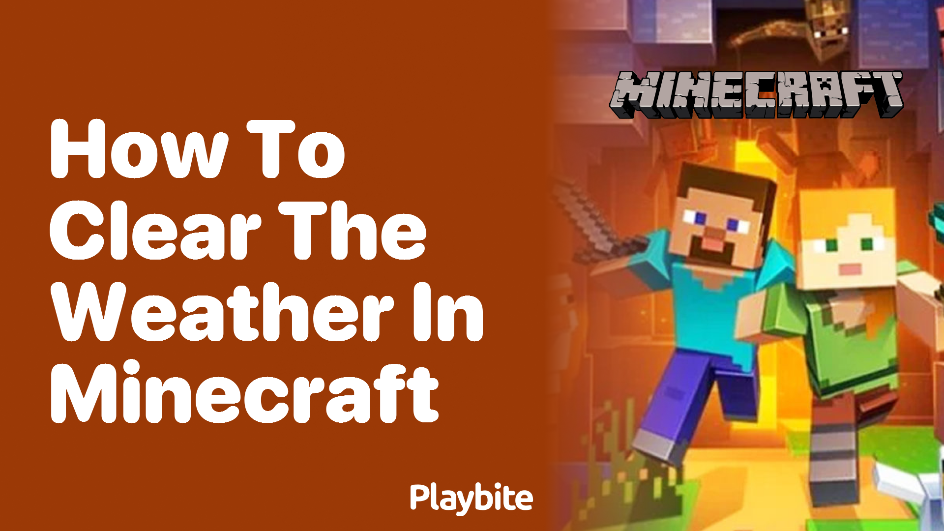 How to Clear the Weather in Minecraft