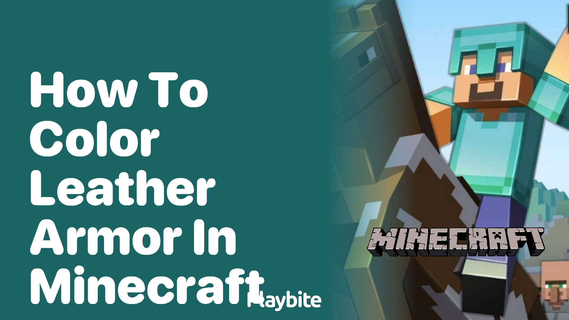 Minecraft: How to dye leather armour