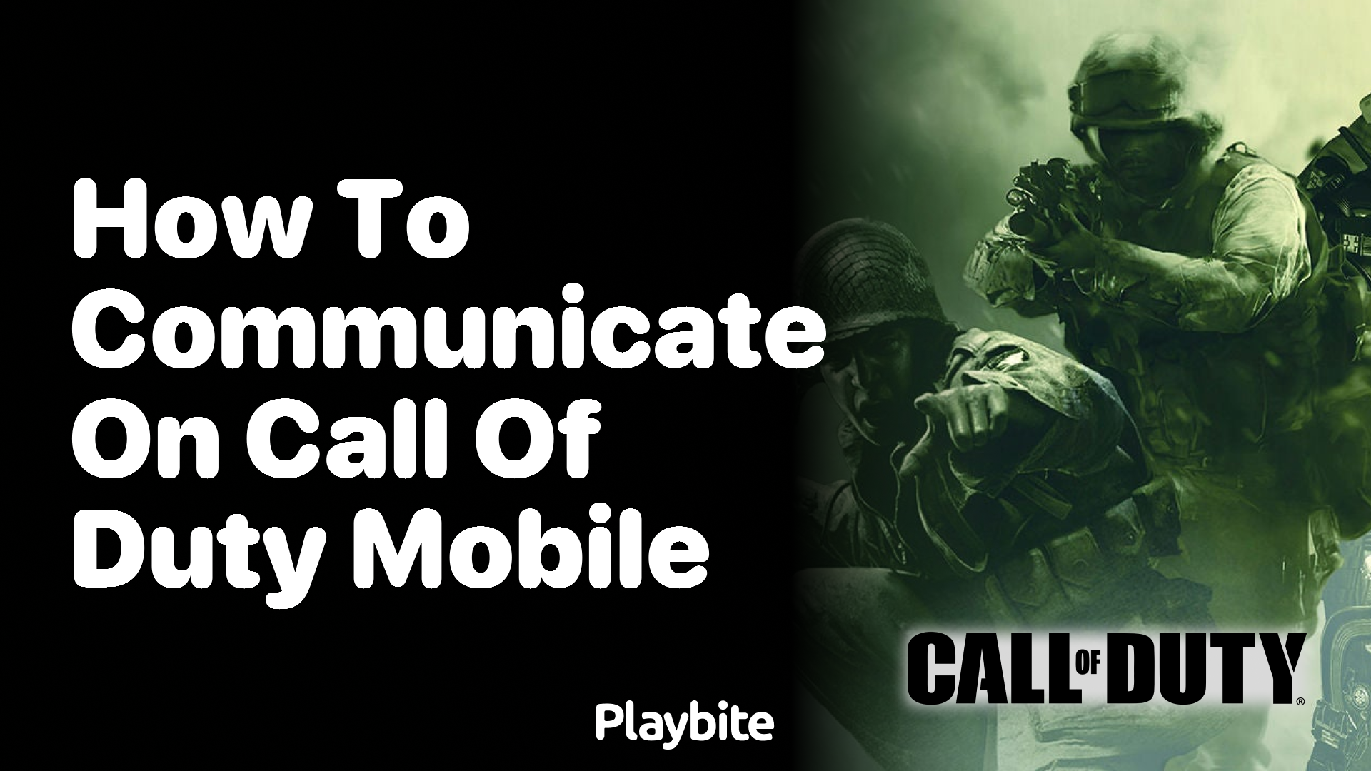 How to Communicate on Call of Duty Mobile